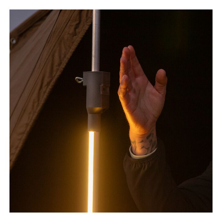 Fishsense LumiCatch Support Buzz OFF LED Stormpole / Bankstick / Anti Mücken Lampe