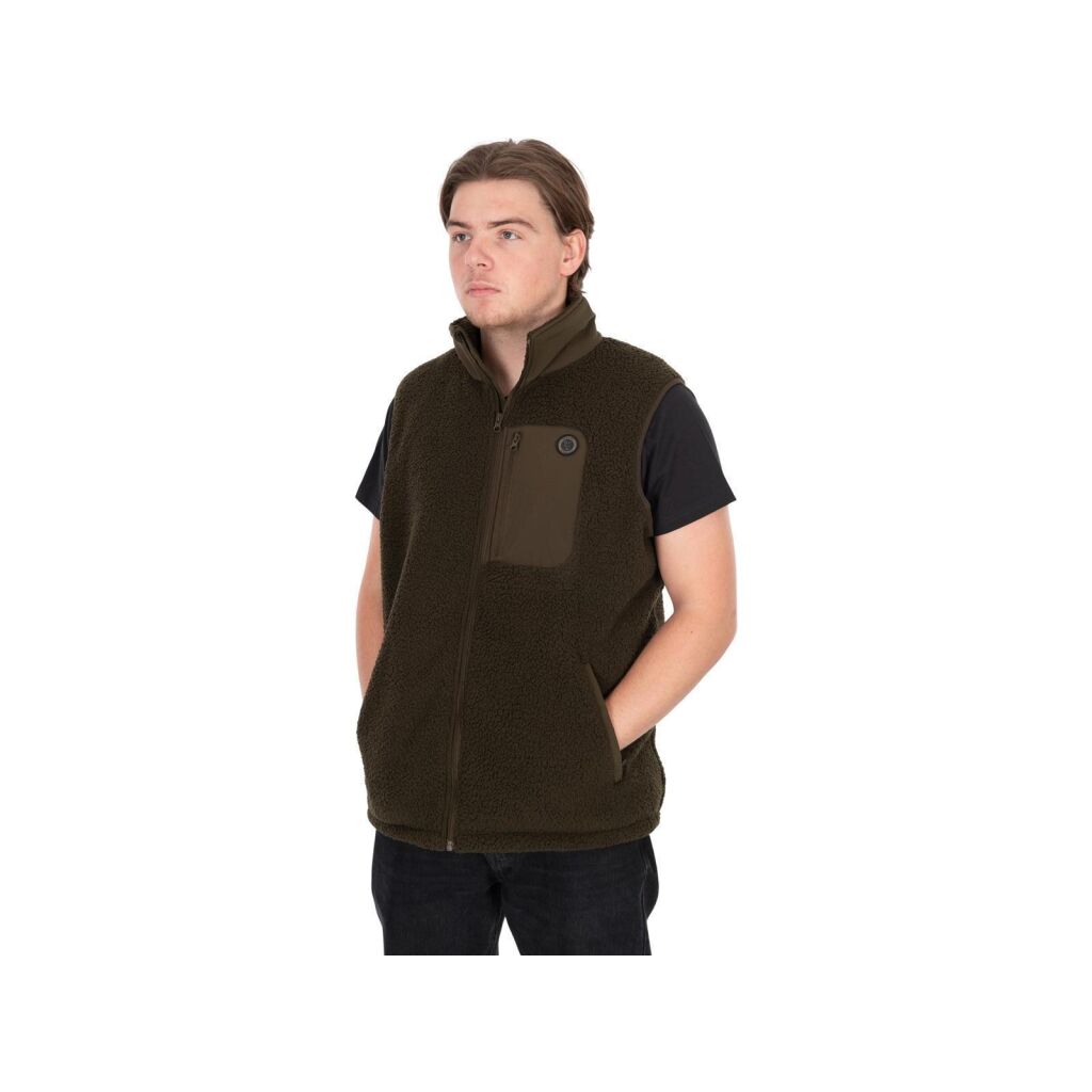 Fox Olive Sherpa Hybrid Gilet M | Bodywarmers
