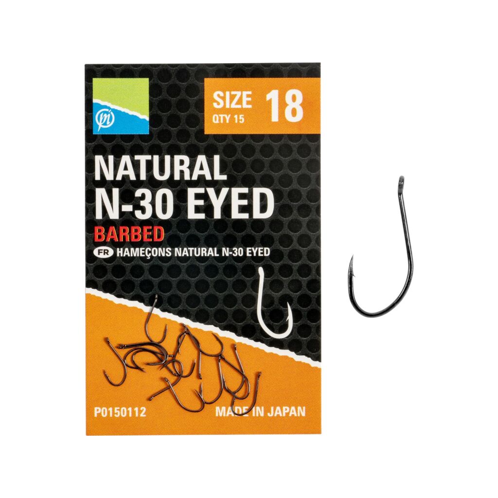 Preston Natural N-30 Eyed - Size 18