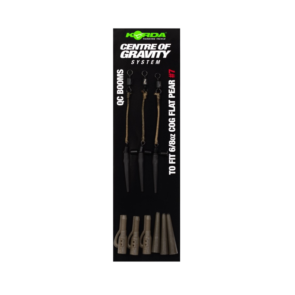 Korda COG Boom QC Flat Pear 3/3.5oz