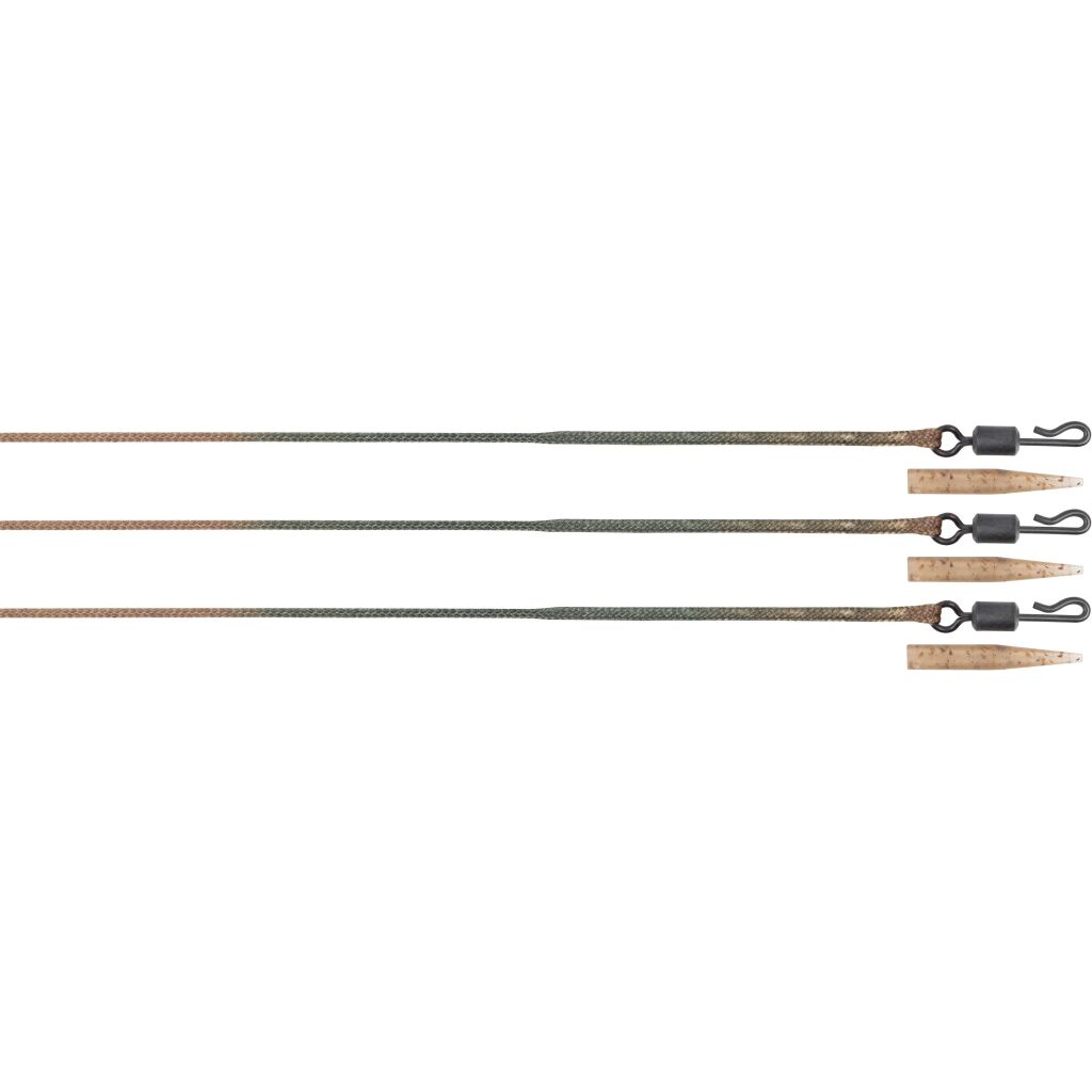 Fox Edges Naturals 50lb Leadcore Leaders 3pcs