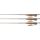 Fox Edges Naturals 50lb Leadcore Lead Clip Leaders 3pcs
