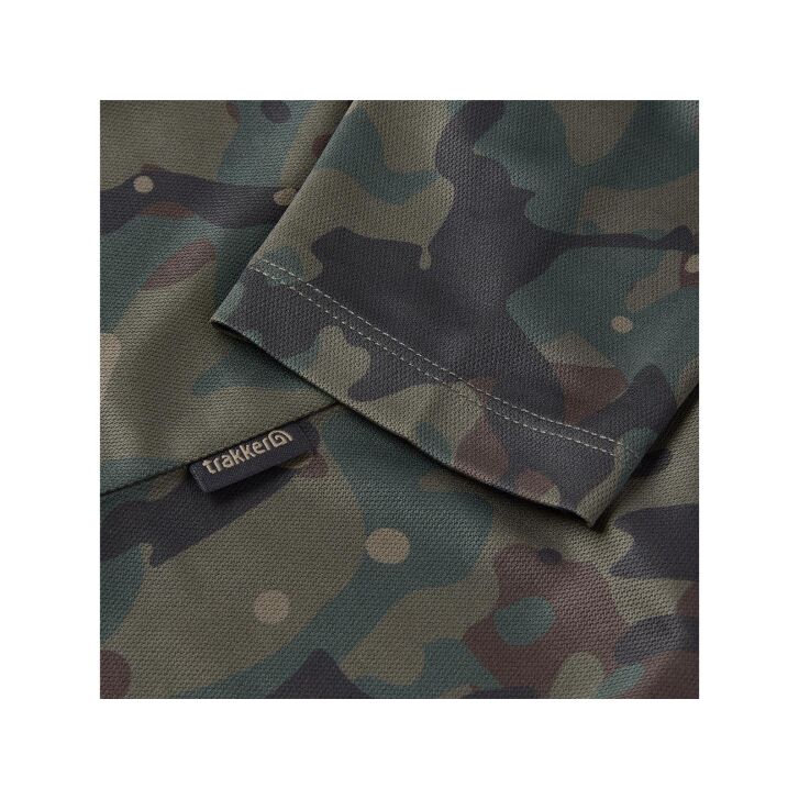 Trakker Camo UV Hooded Shirt Large