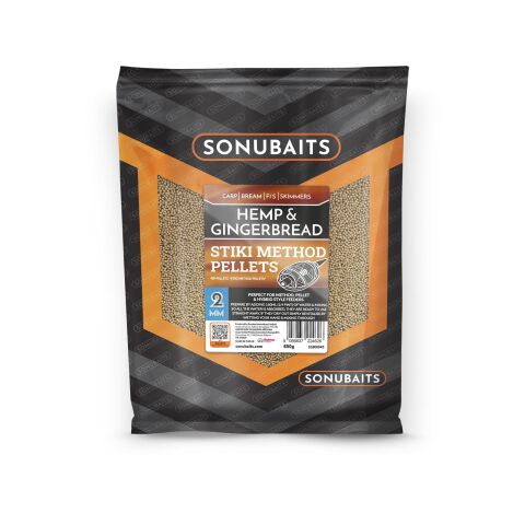 Sonubaits 2mm Stiki Pellets Hemp & Gingerbread