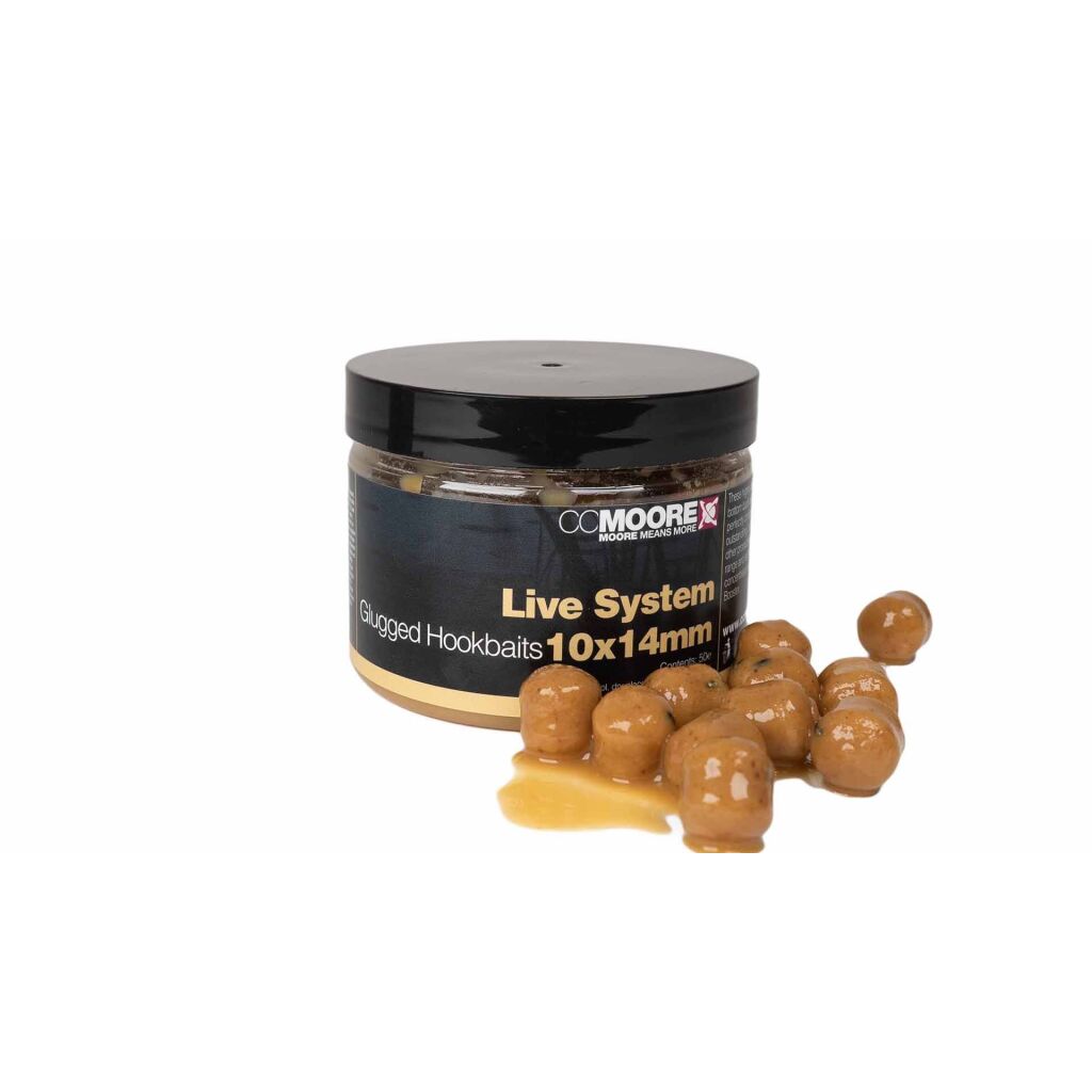 CCmoore Live System Glugged Hookbaits 10x15mm