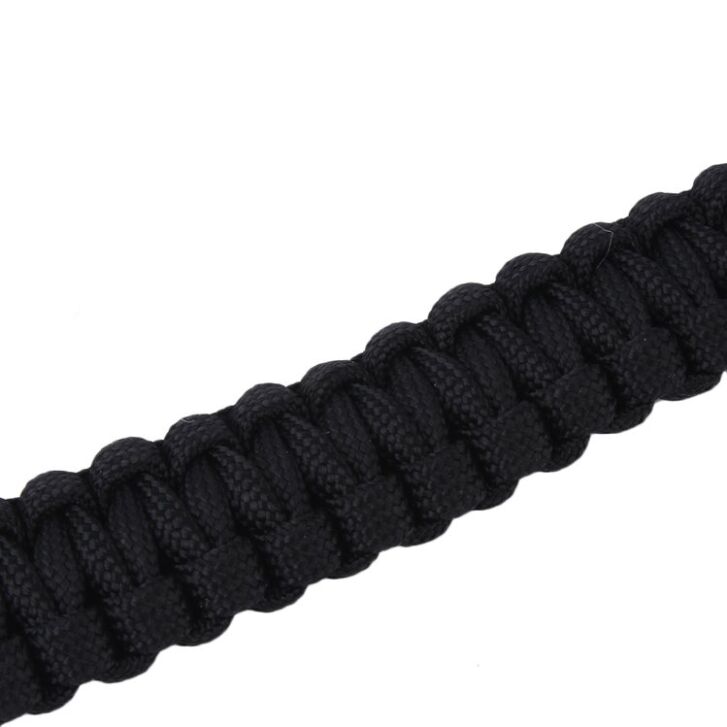 Paracord Armband mit Feuerstarter braun