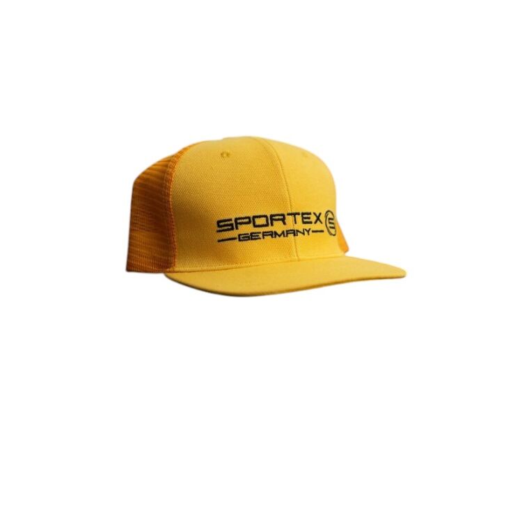 Sportex Yellow Snap Cap Mesh