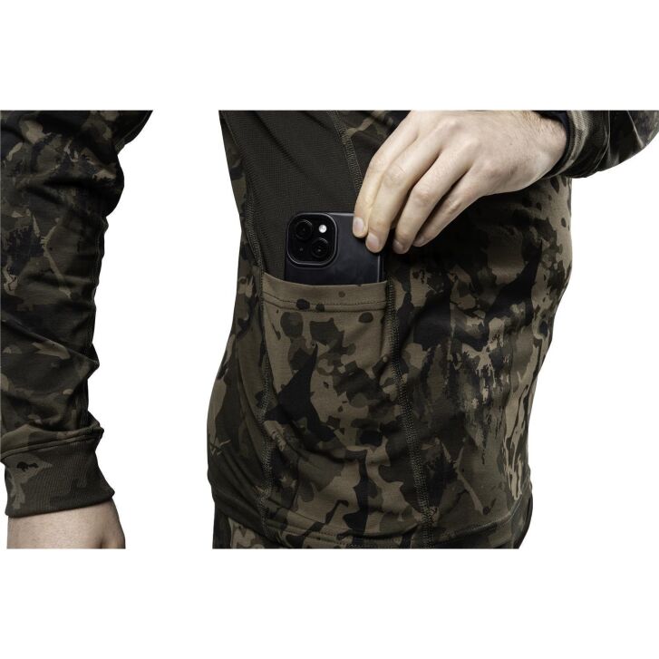 Nash ZT Lite Luxe Long Sleeve T Shirt Camo