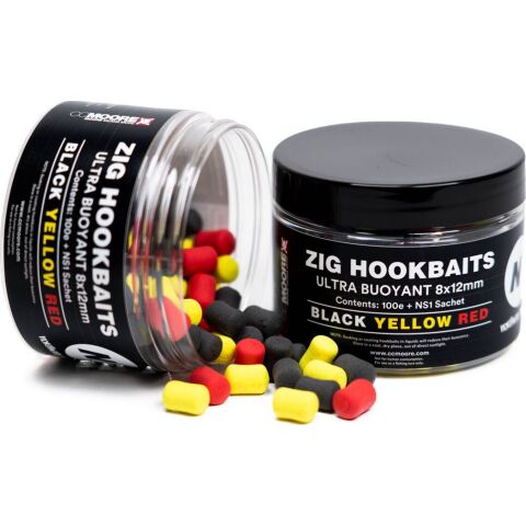 CCMoore NS1 Zig Hookbait 8X12mm (100)