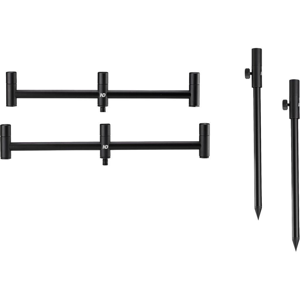 New Direction Tackle Buzz Bars Aluminium 3 Rod Banksticks und Banksticks