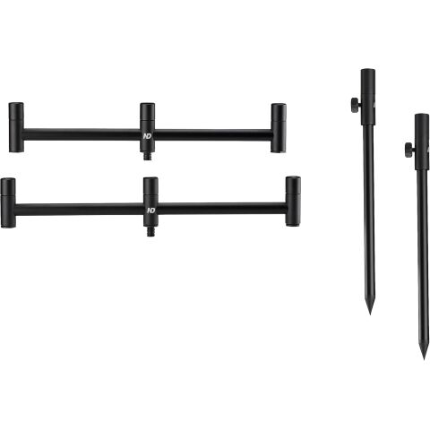 New Direction Tackle Buzz Bars Aluminium 3 Rod Banksticks...