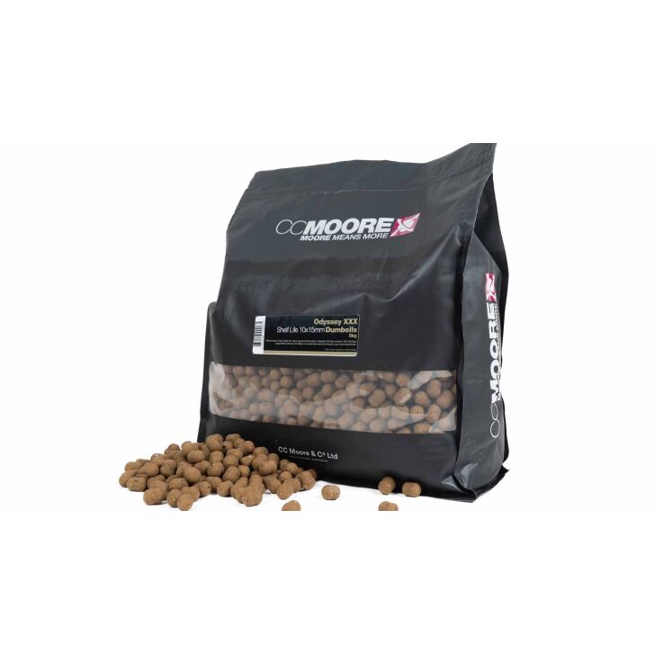 CCmoore Odyssey XXX Shelf Life Dumbells 10x15mm 5kg