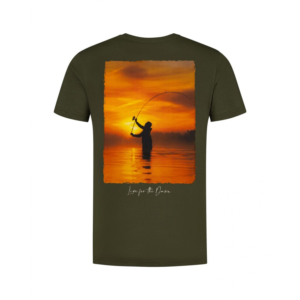 Korda Sunrise Tee Dark Olive XXL