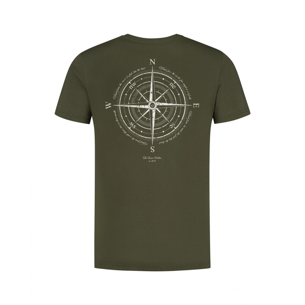 Korda Compass Tee Dark Olive XXXXL