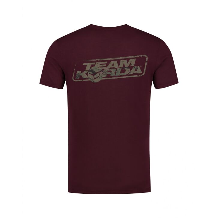 Korda TK Digi Kamo Tee Burgundy M