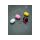 Fox Edges 7mm 12 pcsmm Foam Barrels - Mixed Colour