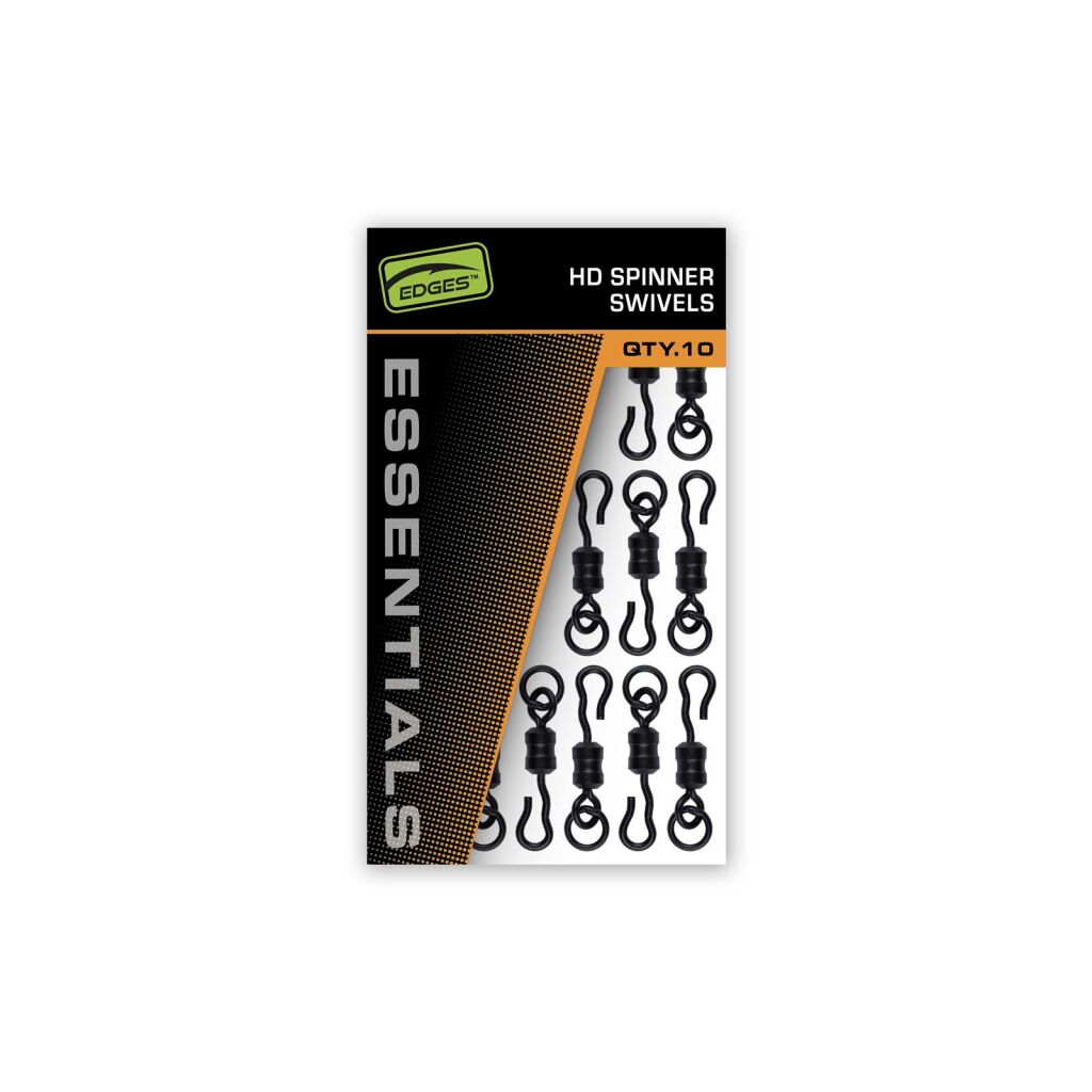 Fox Edges HD Spinner Swivels x 10