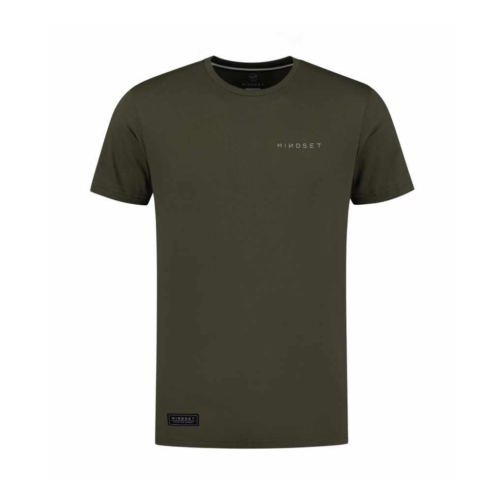 Korda Mindset Minimal Tee | Dark Olive L