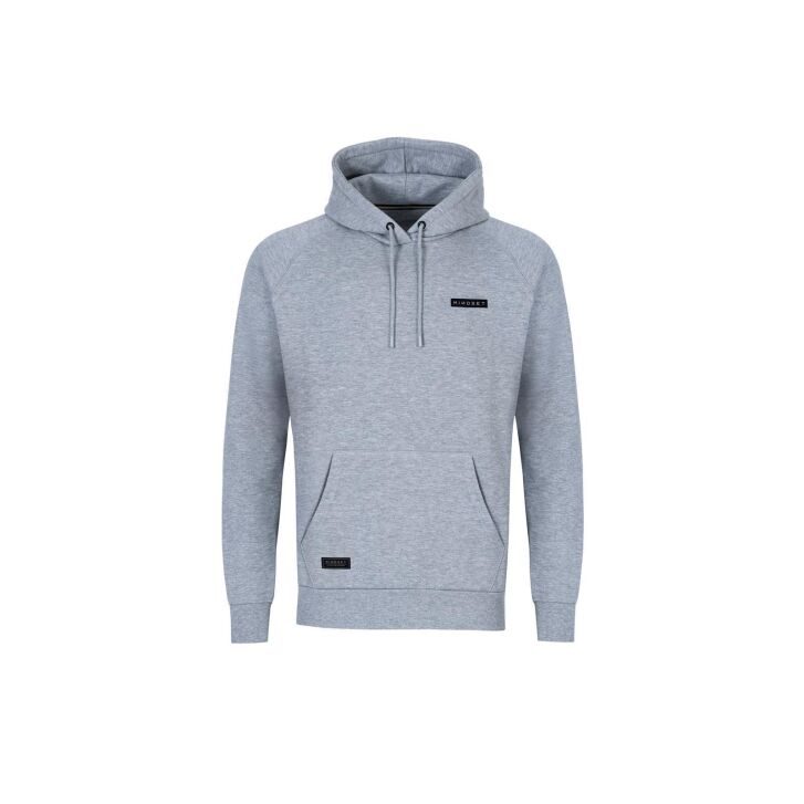 Korda Mindset Patch Hoodie | Heather Grey L