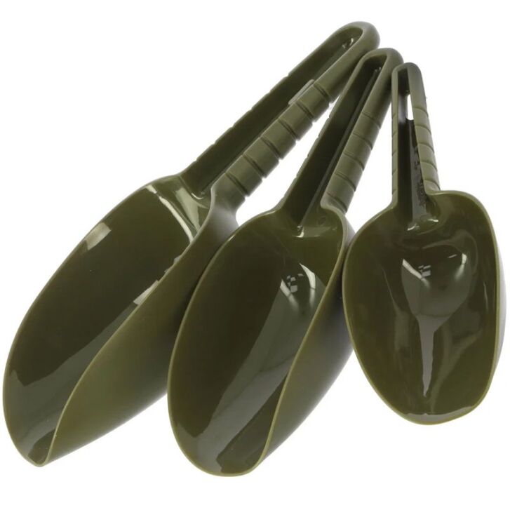 NGT Baiting Spoon Set Futterschaufeln 3 teilig