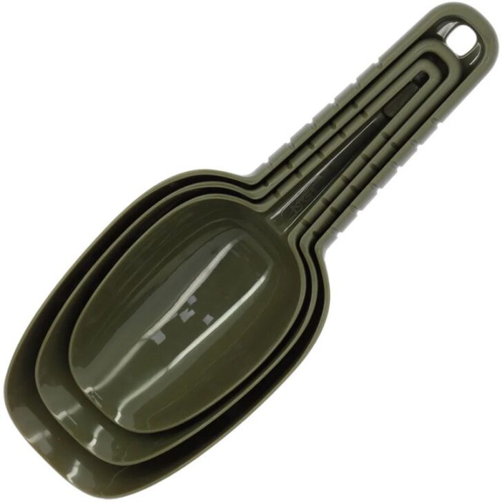 NGT Baiting Spoon Set Futterschaufeln 3 teilig