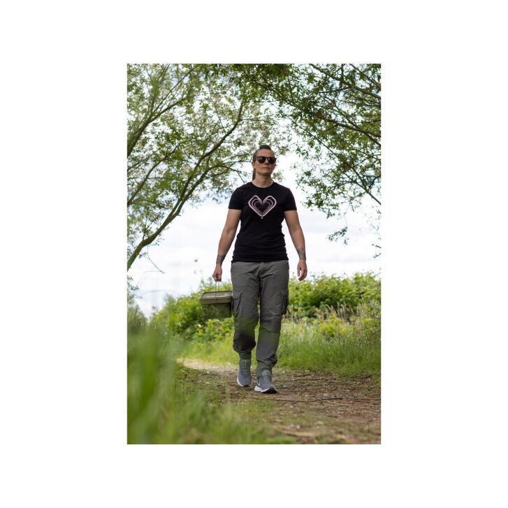 Korda Womens Love T-Shirt | Black XXL