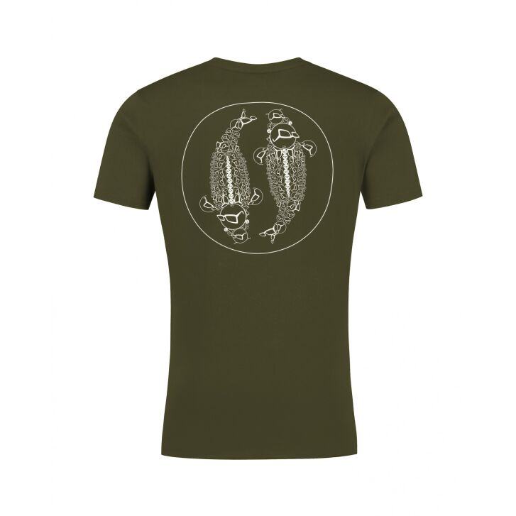 Korda Womens Mandala T-Shirt | Dark Olive M
