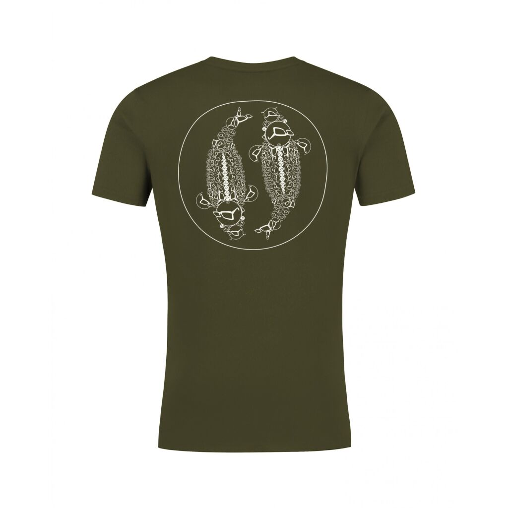 Korda Womens Mandala T-Shirt | Dark Olive L