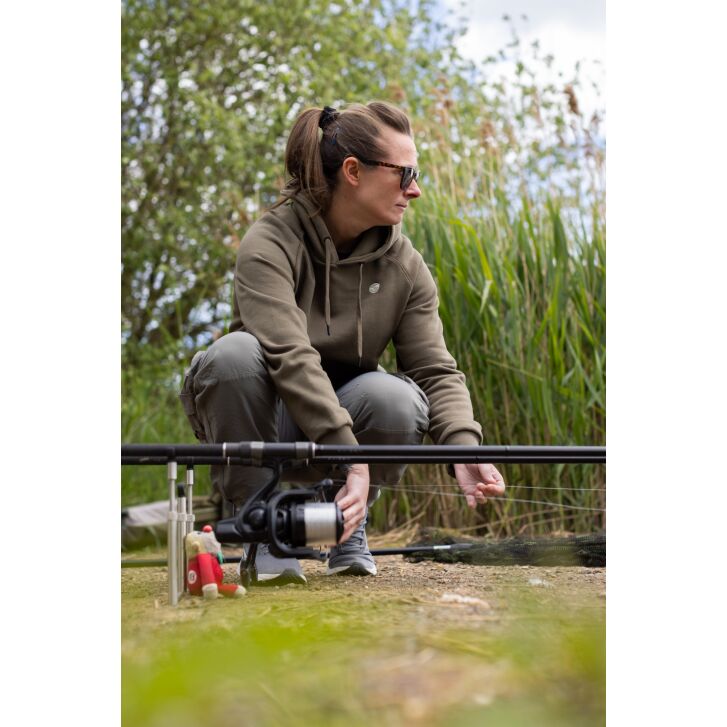 Korda Womens Kore Hoodie | Dark Olive