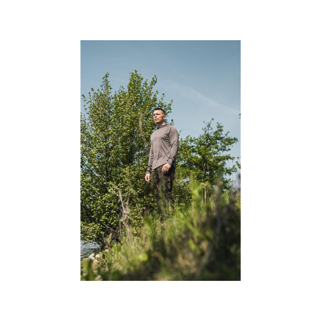 Korda UPF Hooded Top | Dark Khaki XXL