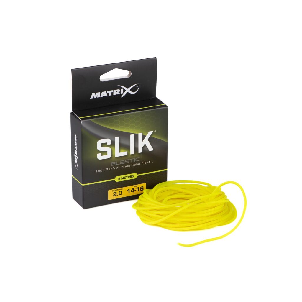 Matrix SLIK Elastic 8m 14-16 (2.0mm) Yellow | Feeder & Match & Pole