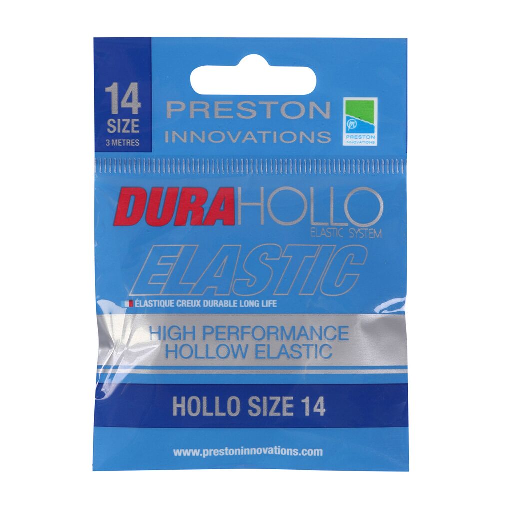 Preston Dura Hollo Elastic Size 14