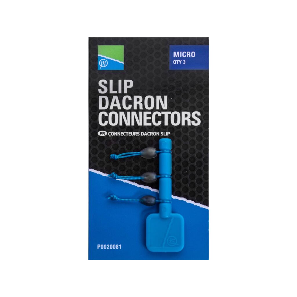 Preston Slip Dacron Connector - Micro