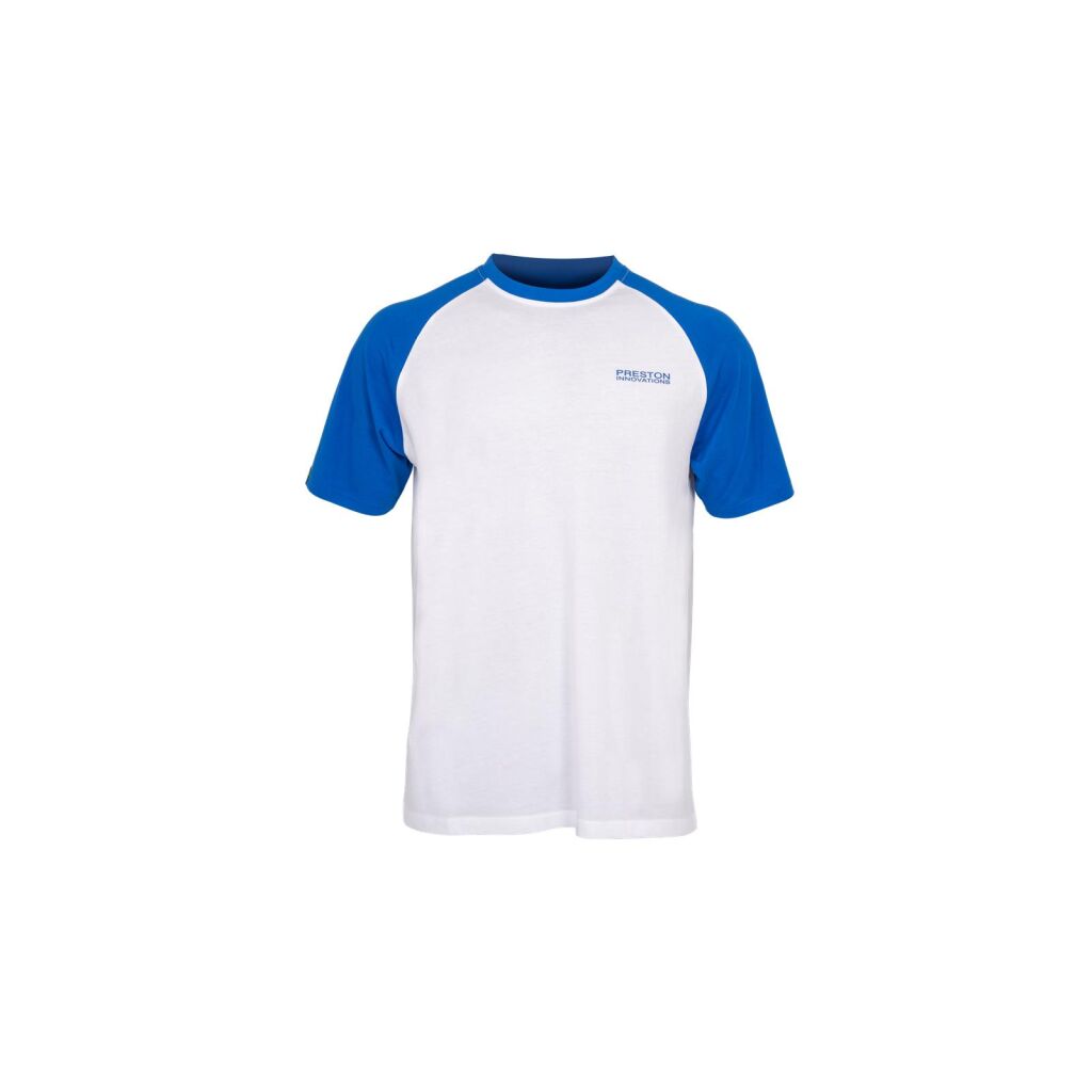 Preston Lightweight White Raglan T-Shirt