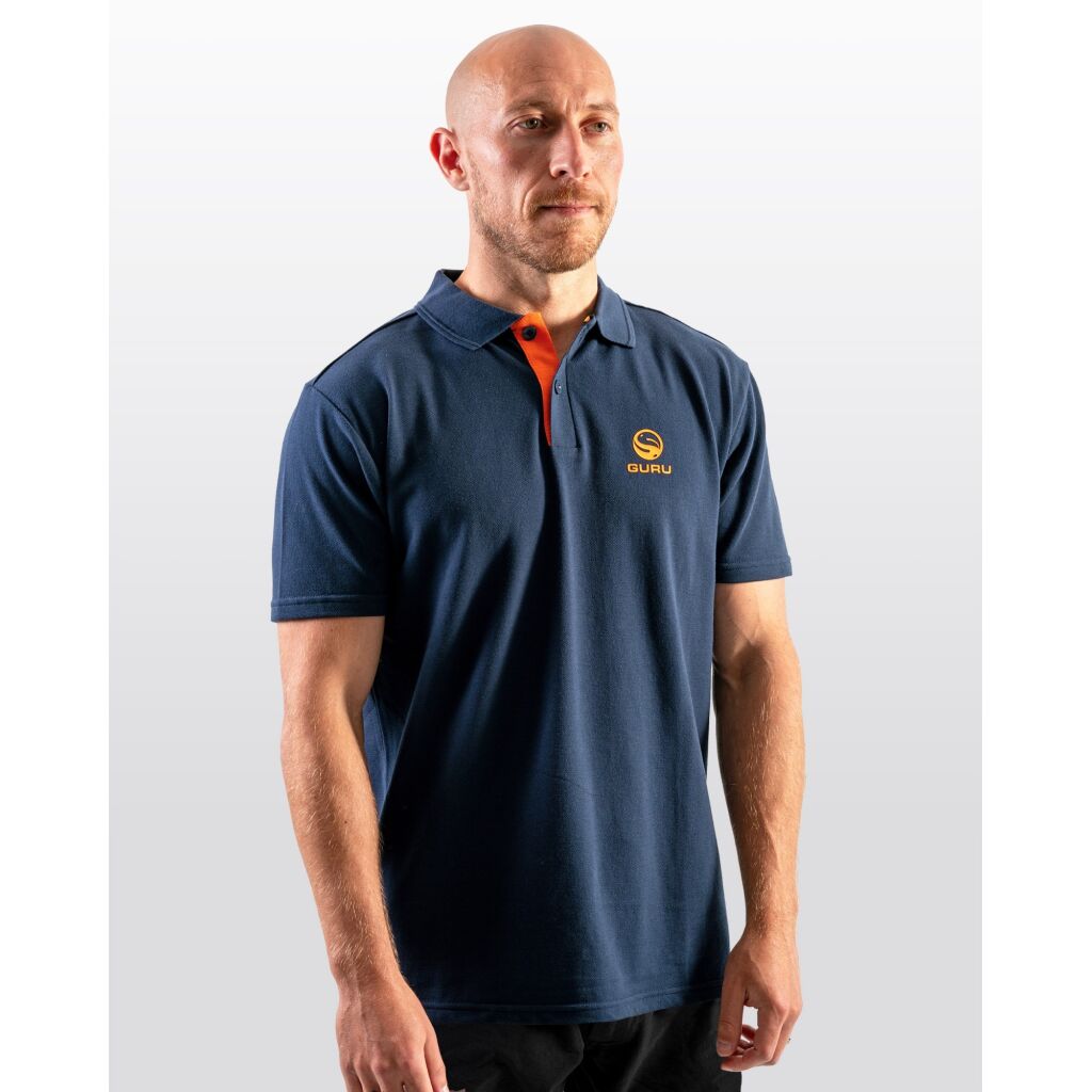 Guru Polo | Navy/Orange M