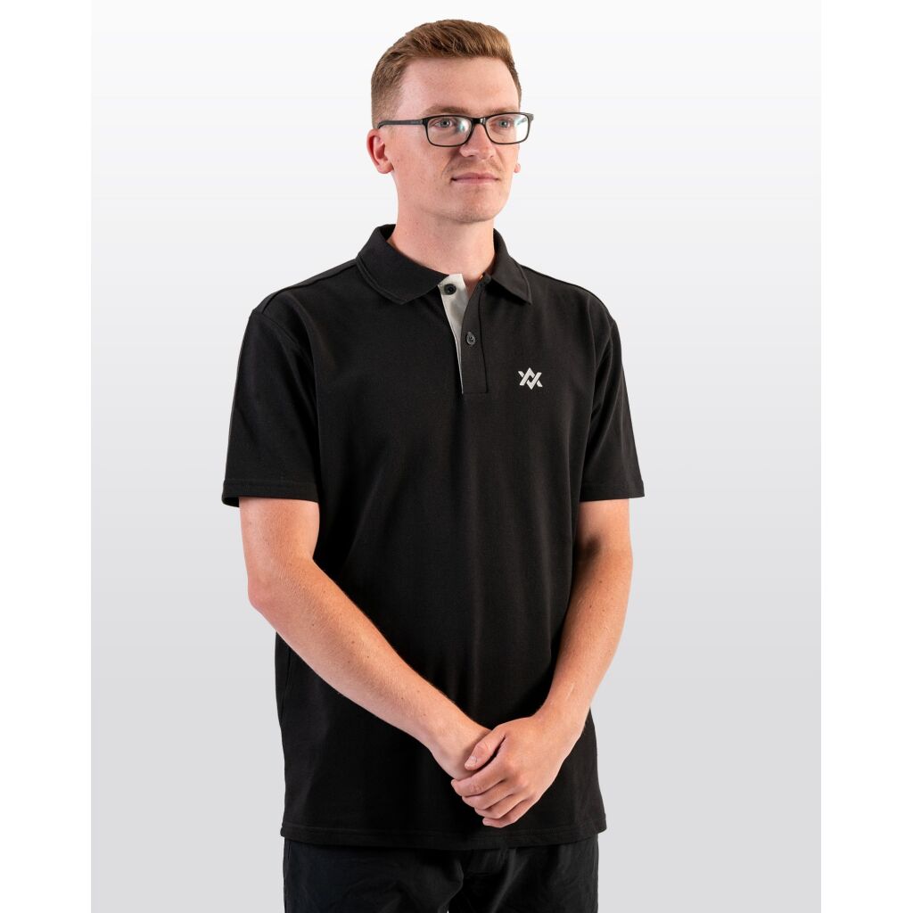 Guru Aventus Polo | Black/Grey S