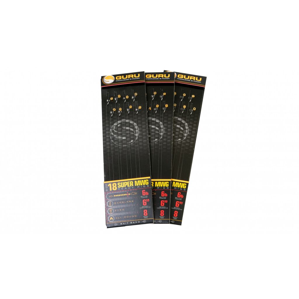 Guru SMWG Banded Ready Rigs 6 inch | 10 (0.22mm) 4mm band