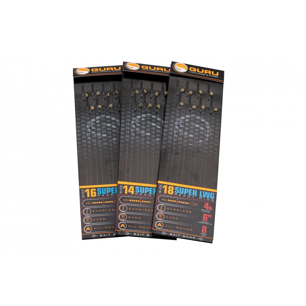 Guru Super LWG Bait Band Rigs 6" | 14 (0.17mm)