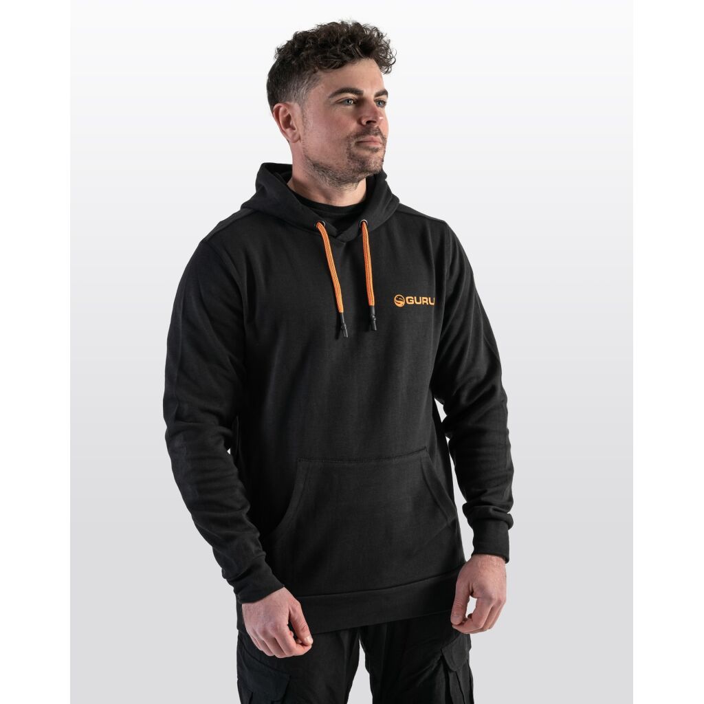 Guru Black Lightweight Hoodie XXL