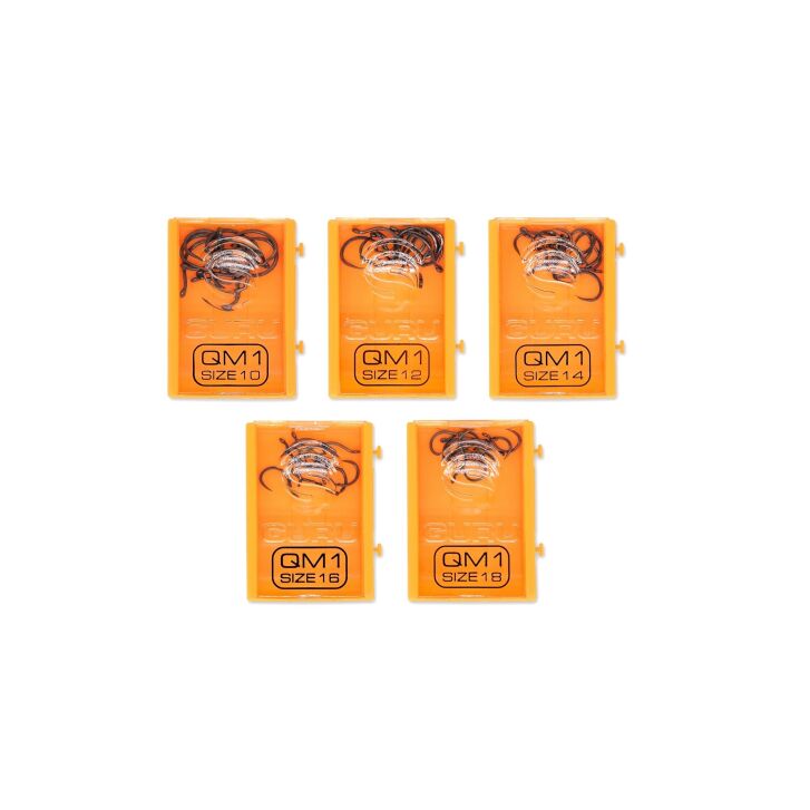 Guru QM1 Hook size 12 (Barbless/Eyed)