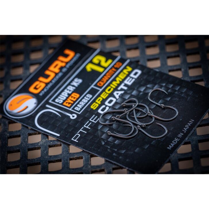 Guru Super XS Size 12 (Barbed/Eyed)