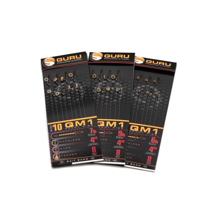 Guru QM1 Bait Bands 4" 12 (0.22mm)