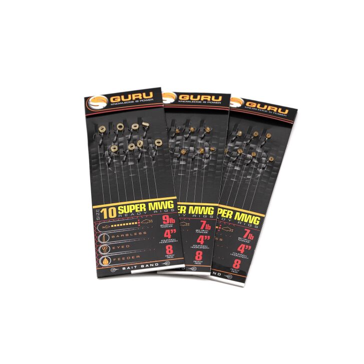Guru SMWG Bait Bands 4" 18 (0.15mm)