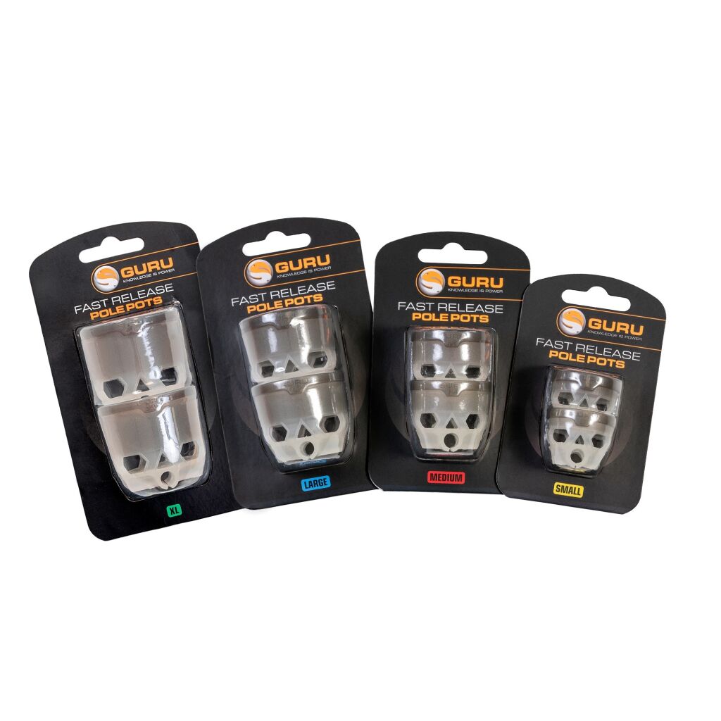Guru Fast Release Pole Pots | Extra Large x 2