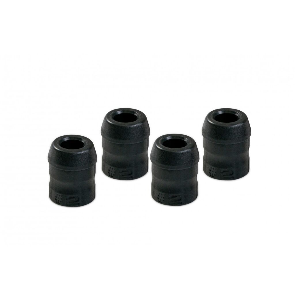 Guru No2 Section Nose Cone Black x4 pcs