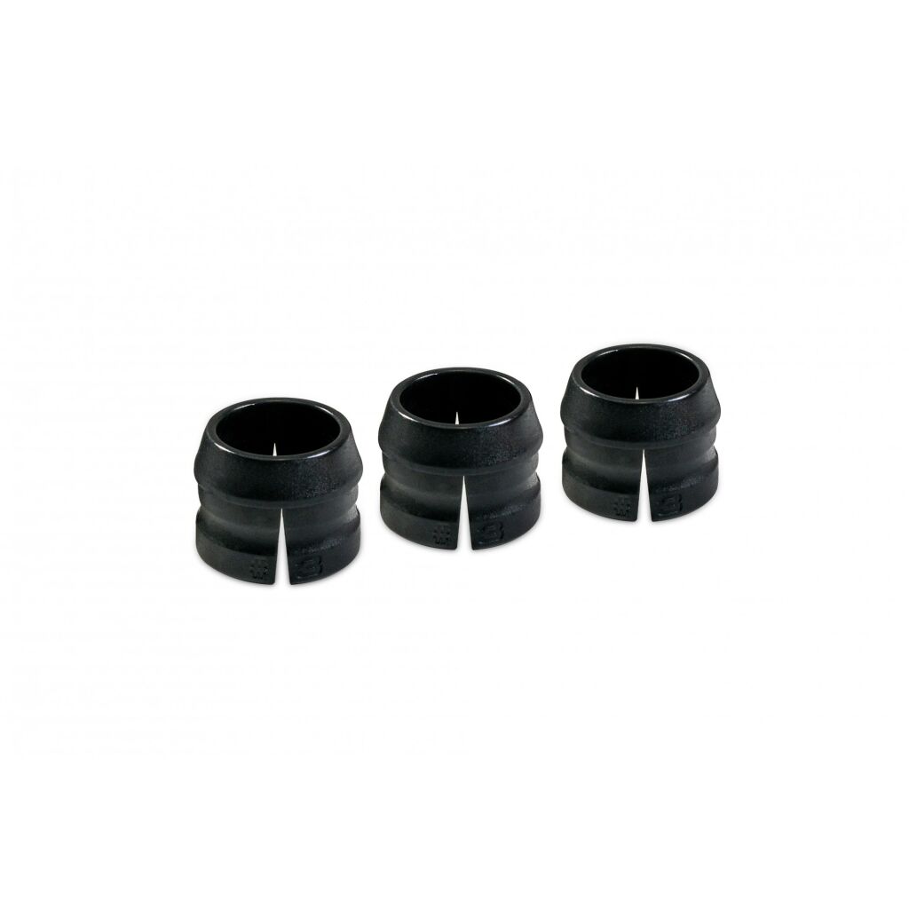 Guru No 3 Section Nose Cone Black x3 pcs