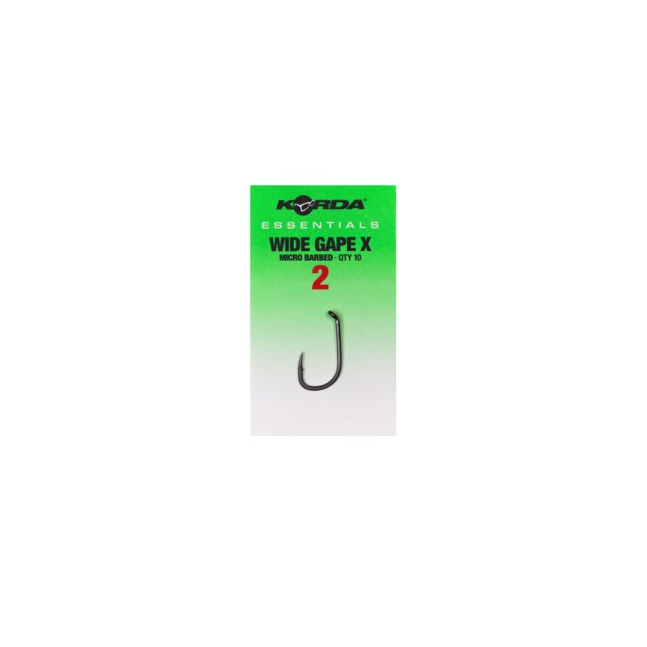 Korda Essentials Wide Gape X | Barbed 6