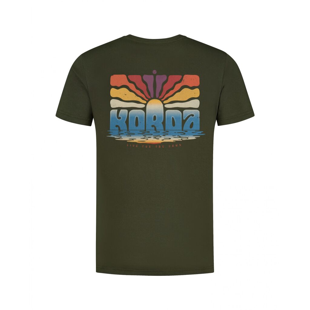 Korda Dawn Vibes Tee | Dark Olive M