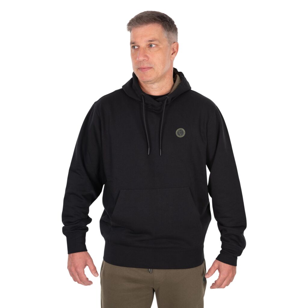 Fox Collection Pullover Hoody - Black - 2XL