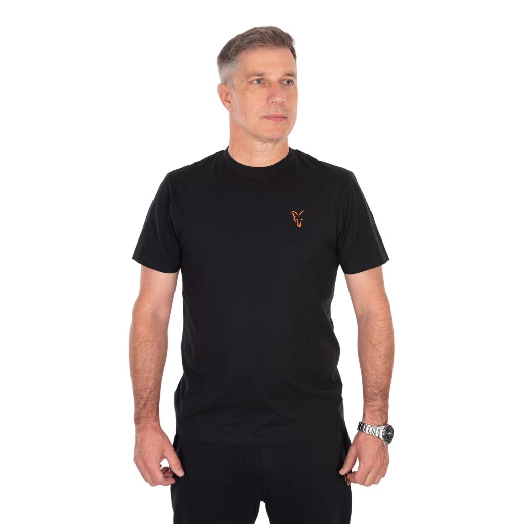 Fox Classic T - Black / Orange - L